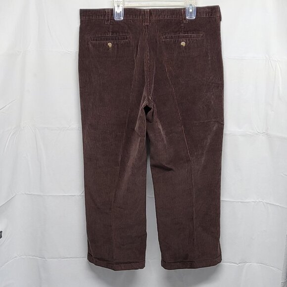 St Johns Bay Mens Corduroy Pants 40X29 (Fit 40 X 28 ) Relaxed Fit Heavyweight - Picture 8 of 16